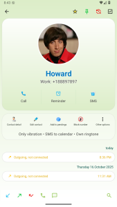 اسکرین شات 3 برنامه Smart Notify - Dialer & SMS