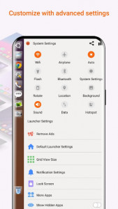 اسکرین شات برنامه Ubuntu Style Launcher 7