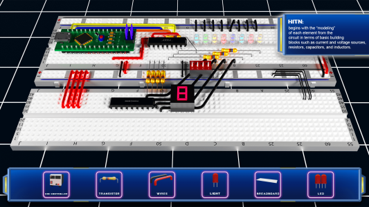 اسکرین شات 1 بازی Circuit Simulator Logic Sim