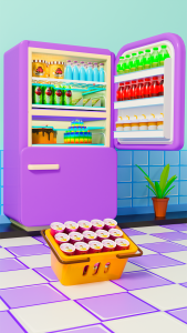 اسکرین شات بازی Fill The Fridge Organizer Game 4