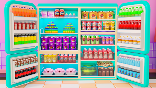 اسکرین شات بازی Fill The Fridge Organizer Game 7