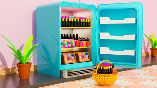 اسکرین شات بازی Fill The Fridge Organizer Game 1