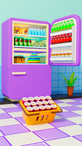 اسکرین شات 4 بازی Fill The Fridge Organizer Game