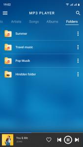 اسکرین شات برنامه Music player – Mp3 player 8