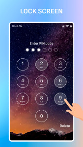 اسکرین شات 3 برنامه Lock screen passcode