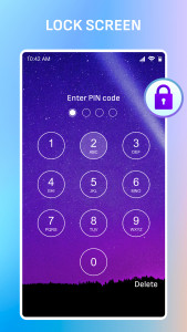 اسکرین شات برنامه Lock screen passcode 1