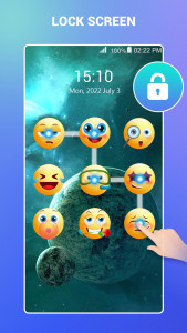 اسکرین شات برنامه Emoji Lock Screen 4