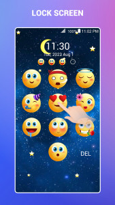 اسکرین شات برنامه Emoji Lock Screen 6