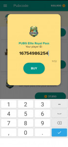 اسکرین شات برنامه Pubcode - Earn UC & Royal Pass 4