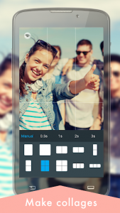اسکرین شات برنامه KVAD Camera +: best selfie app, cute selfie, Grids 3
