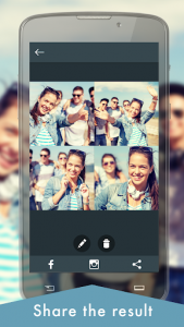اسکرین شات برنامه KVAD Camera +: best selfie app, cute selfie, Grids 4