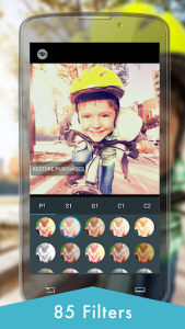 اسکرین شات برنامه KVAD Camera +: best selfie app, cute selfie, Grids 2