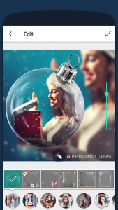 اسکرین شات برنامه PiP Christmas Camera 3