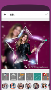 اسکرین شات برنامه PiP Christmas Camera 5