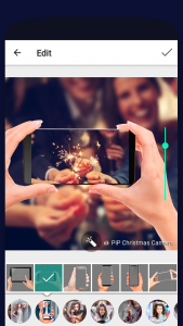 اسکرین شات برنامه PiP Christmas Camera 2