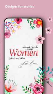 اسکرین شات 1 برنامه Posters: Layout Template maker