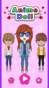 اسکرین شات بازی Anime Doll Designer 1