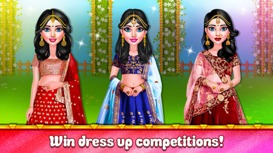 اسکرین شات 2 برنامه Indian Wedding Makeup DressUp