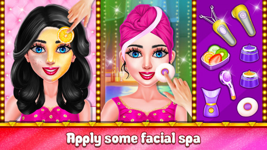 اسکرین شات 3 برنامه Indian Wedding Makeup DressUp