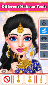 اسکرین شات بازی Indian Wedding Makeup Expert 8