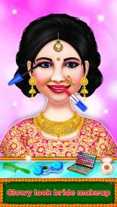 اسکرین شات برنامه Indian Royal Wedding Bride Fashion Salon Makeover 2
