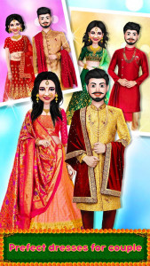 اسکرین شات برنامه Indian Royal Wedding Bride Fashion Salon Makeover 3