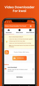 اسکرین شات برنامه Kwai Video Downloader For Kwai 1