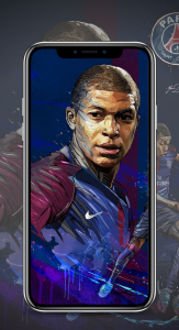 اسکرین شات برنامه Kylian Mbappe Wallpapers 2023 4