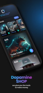 اسکرین شات 5 برنامه DOPAMINE - Bitcoin & Crypto