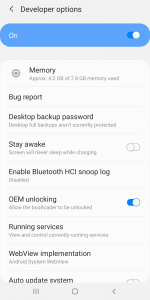 اسکرین شات 2 برنامه Developer Options