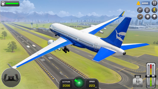 اسکرین شات بازی Flight Sim 3D: Airplane Games 3