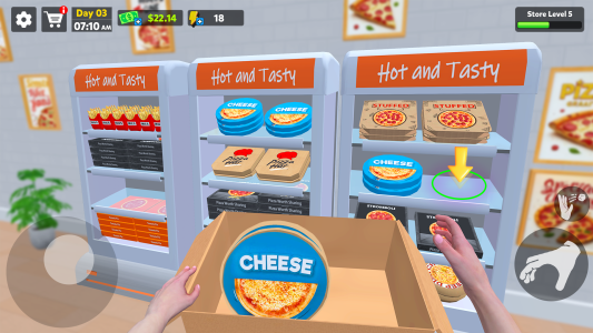 اسکرین شات 6 بازی Pizza Shop Simulator 3D