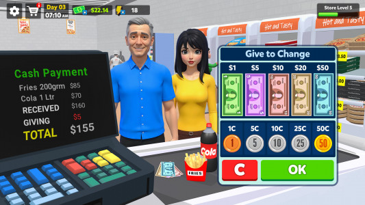اسکرین شات 4 بازی Pizza Shop Simulator 3D