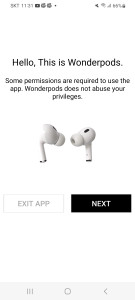 اسکرین شات برنامه WonderPods - airpods battery 1