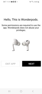 اسکرین شات 1 برنامه WonderPods - airpods battery