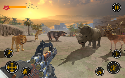 اسکرین شات بازی Animal Jungle Hunting Sniper Shooter Free 3
