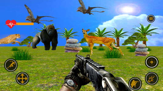 اسکرین شات بازی Animal Safari Dino Shooter 3