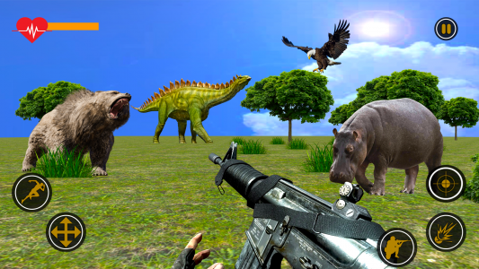 اسکرین شات بازی Animal Safari Dino Shooter 4