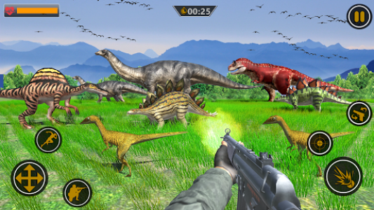 اسکرین شات بازی Dinosaur Hunter Jungle Safari Free 4