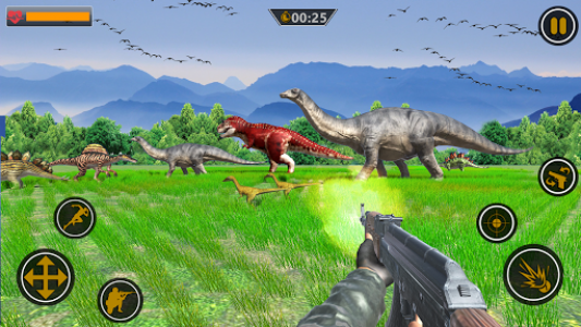 اسکرین شات بازی Dinosaur Hunter Jungle Safari Free 5