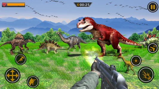 اسکرین شات بازی Dinosaur Hunter Jungle Safari Free 6