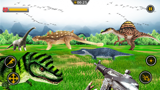 اسکرین شات بازی Dinosaur Hunter Jungle Safari Free 3