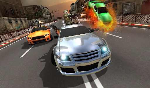 اسکرین شات بازی Mad Car Racer 1
