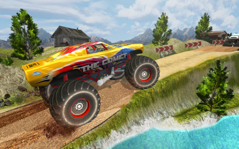 اسکرین شات بازی Monster Truck Hill Racing 2