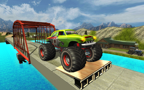 اسکرین شات بازی Monster Truck Hill Racing 3