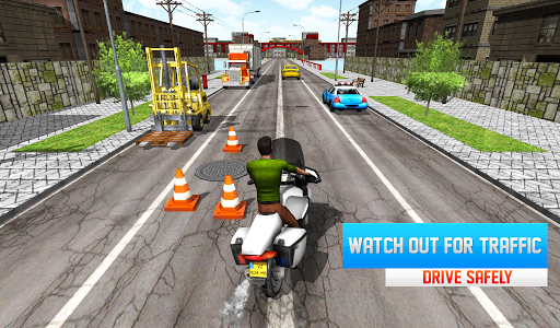 اسکرین شات بازی Moto Race 3D 3