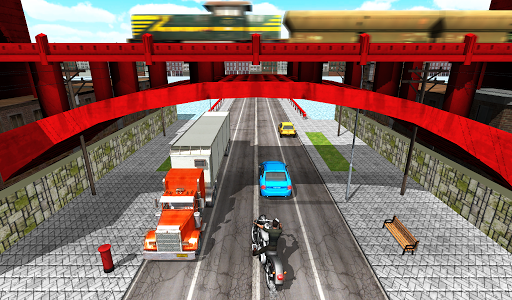 اسکرین شات بازی Moto Race 3D 2