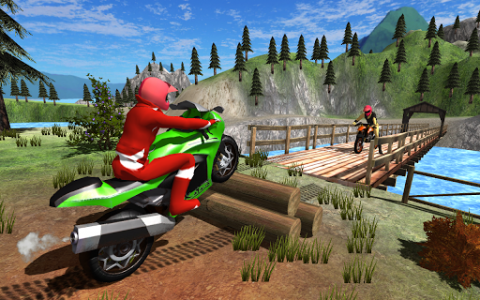 اسکرین شات بازی Moto Racer Dirt 3D 1