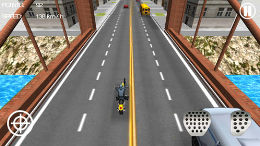 اسکرین شات بازی Moto Shooter 3D 3