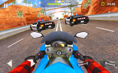 اسکرین شات بازی Moto Traffic Rider 3D Highway 8